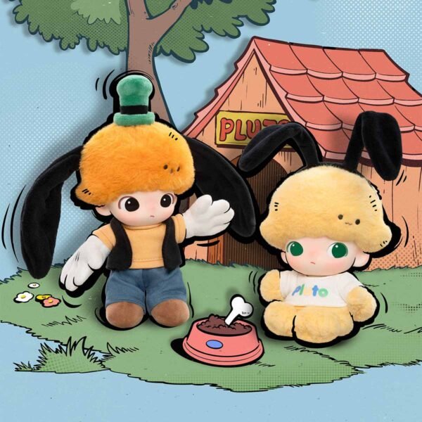 DIMOO WORLD × DISNEY Series-Vinyl Plush Keychain Blind Box - Image 5