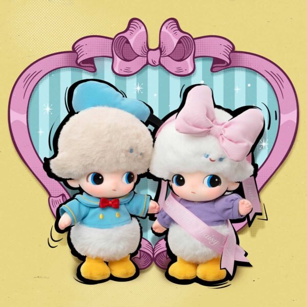 DIMOO WORLD × DISNEY Series-Vinyl Plush Keychain Blind Box - Image 3