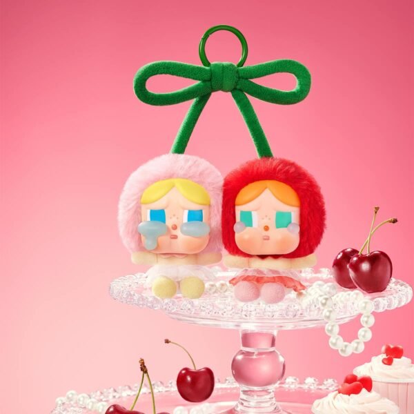 CRYBABY Crying For Love Series-Vinyl Plush Hanging Card (Love You Cherry Much) - Image 3