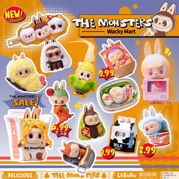 THE MONSTERS Wacky Mart Series Figures - Image 2