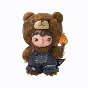Hirono Living Wild-Fight for Joy Plush Doll (With Free Lanyard)